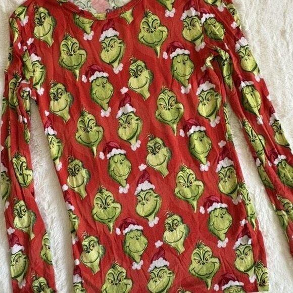 Posh Peanut The Grinch Pajamas Size 10/12 - Picture 3 of 8